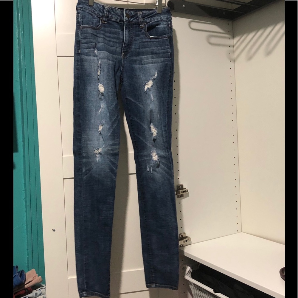 American Eagle Hi Rise Jegging Denim